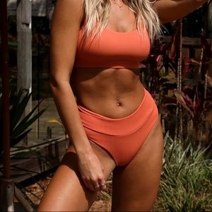 Kulani Kinis high waist cheeky bottoms